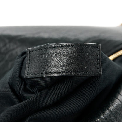 Saint Laurent Grained Lambskin Large Calypso Black 8 of 12