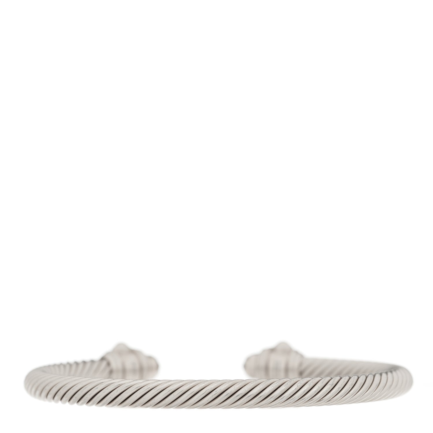 David Yurman Aluminum 5mm Renaissance Bracelet Silver 2 of 4