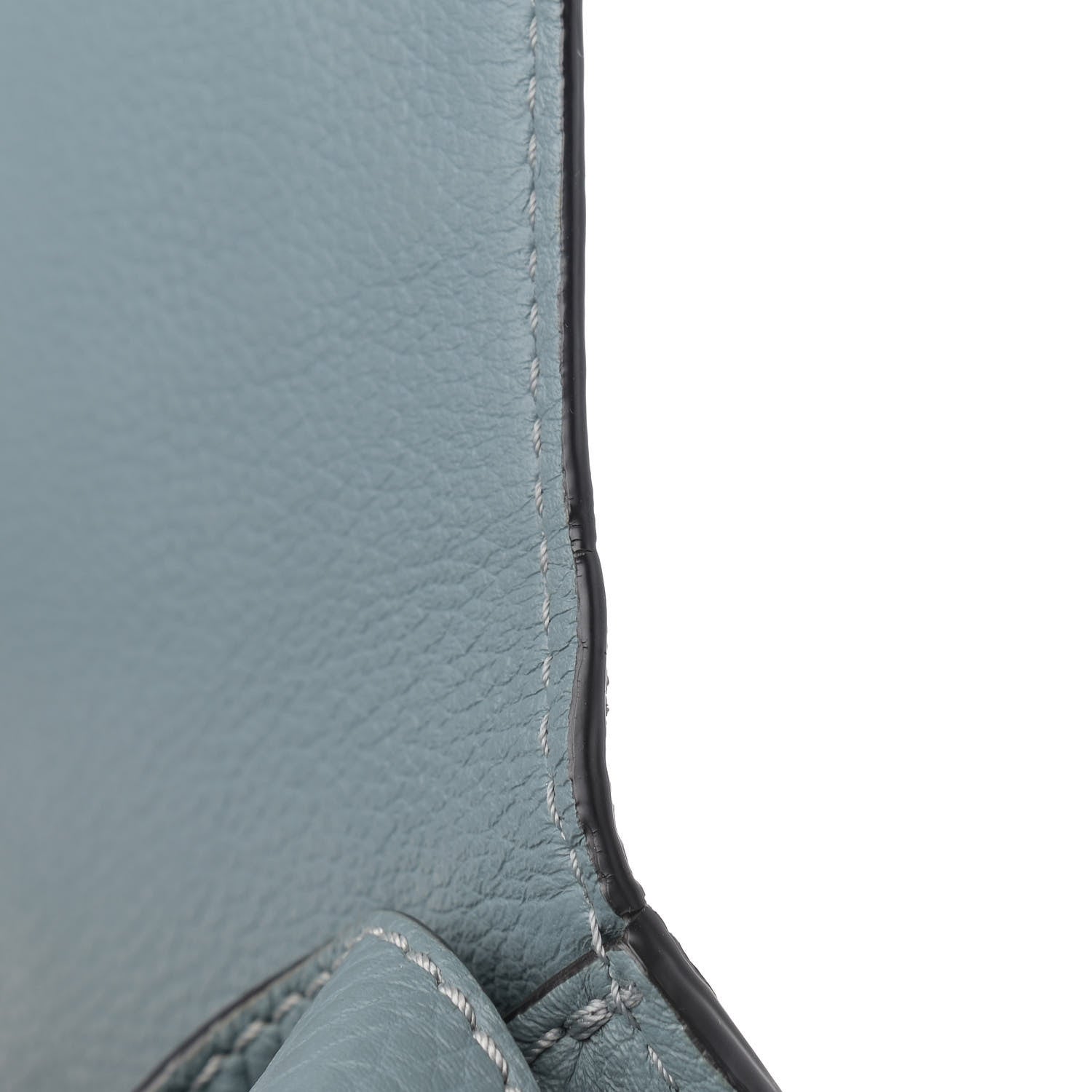 Chloe Calfskin Mini Marcie Round Crossbody Bag Rainy Blue 10 of 10