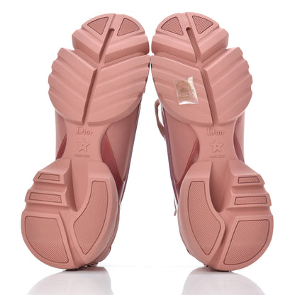 Christian Dior Neoprene Rubber Womens D-Connect Sneakers 38 Deep Nude 5 of 13