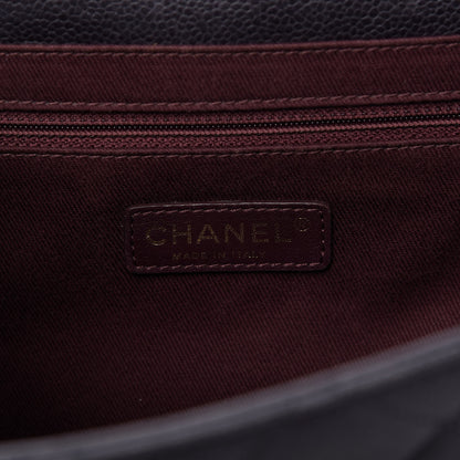 Chanel Caviar Quilted Large Retro Class Flap Dark Grey 8 of 10