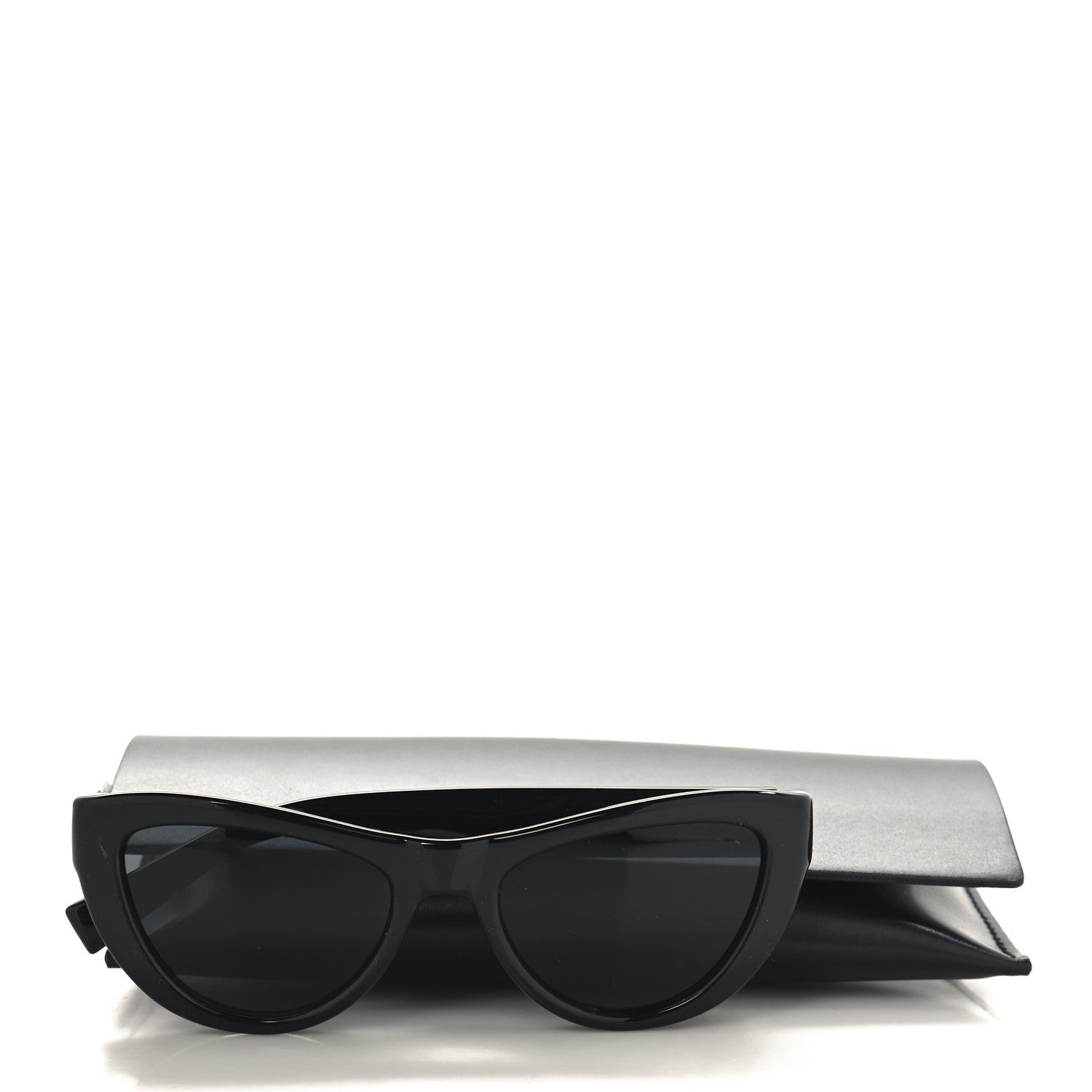 Saint Laurent Acetate Sunglasses SL 676 Black 8 of 8