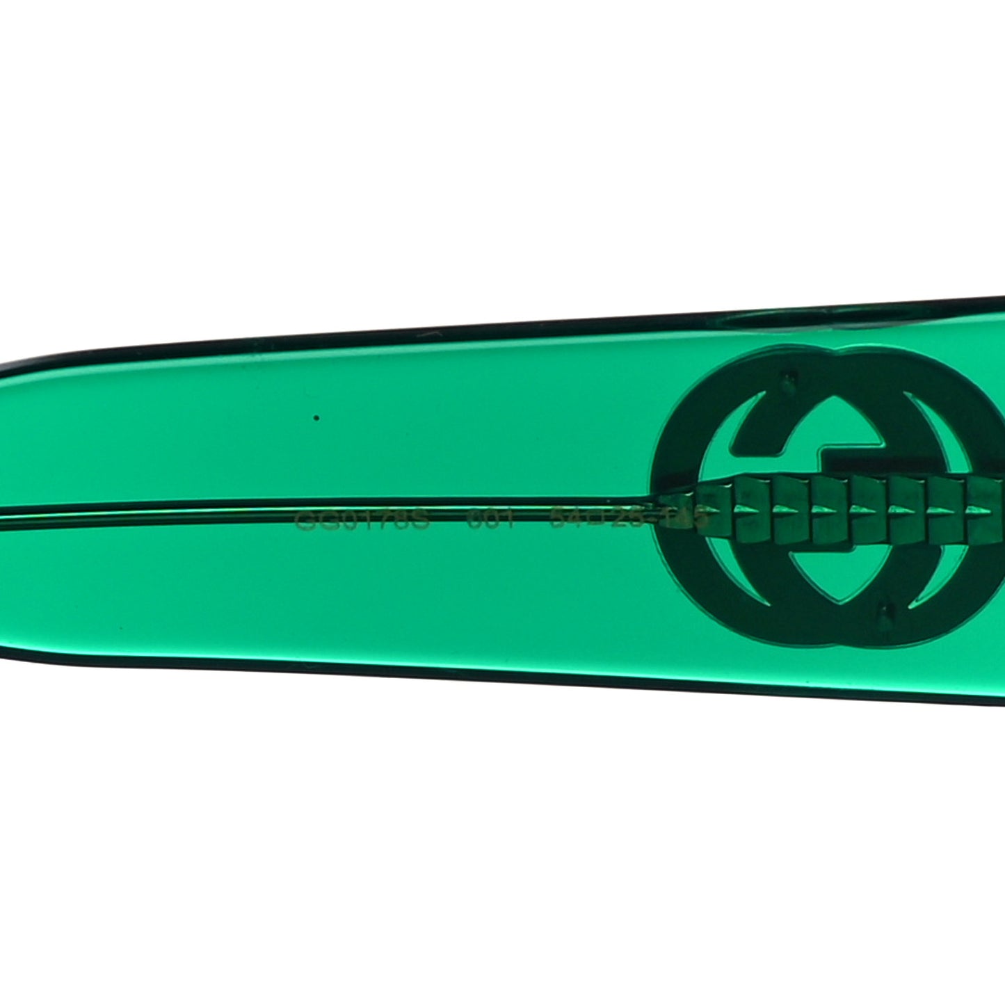 Square Web Frame GG0178S Sunglasses Green Red