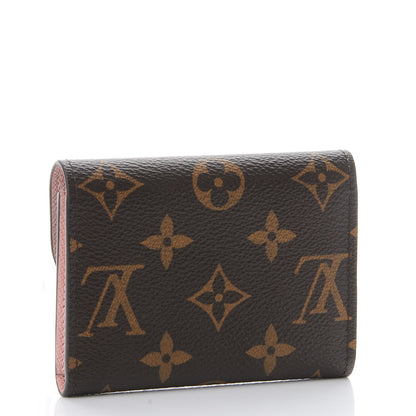 Louis Vuitton Monogram Rosalie Coin Purse Rose Ballerine 3 of 9