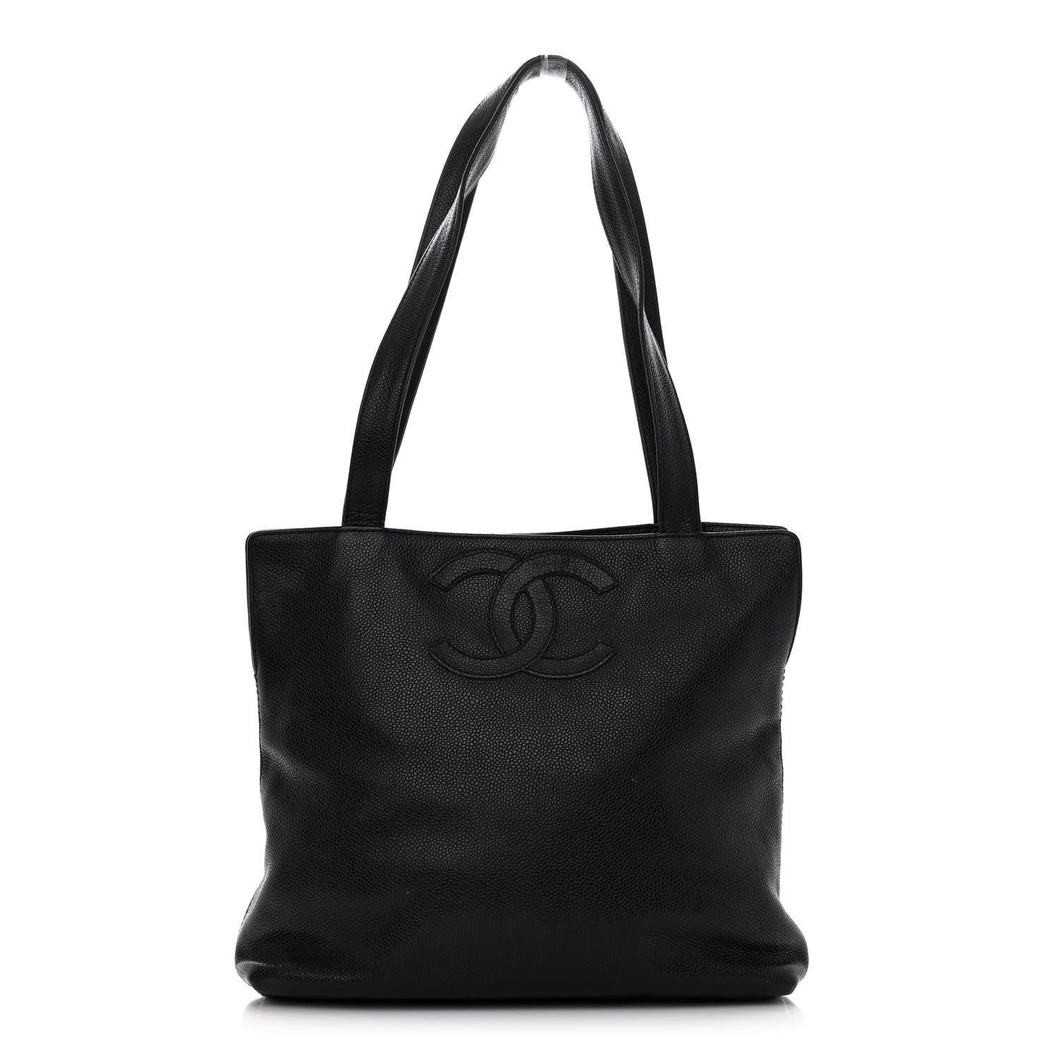 Chanel Caviar CC Shoulder Bag Black 1 of 16