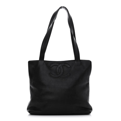 Chanel Caviar CC Shoulder Bag Black 1 of 16
