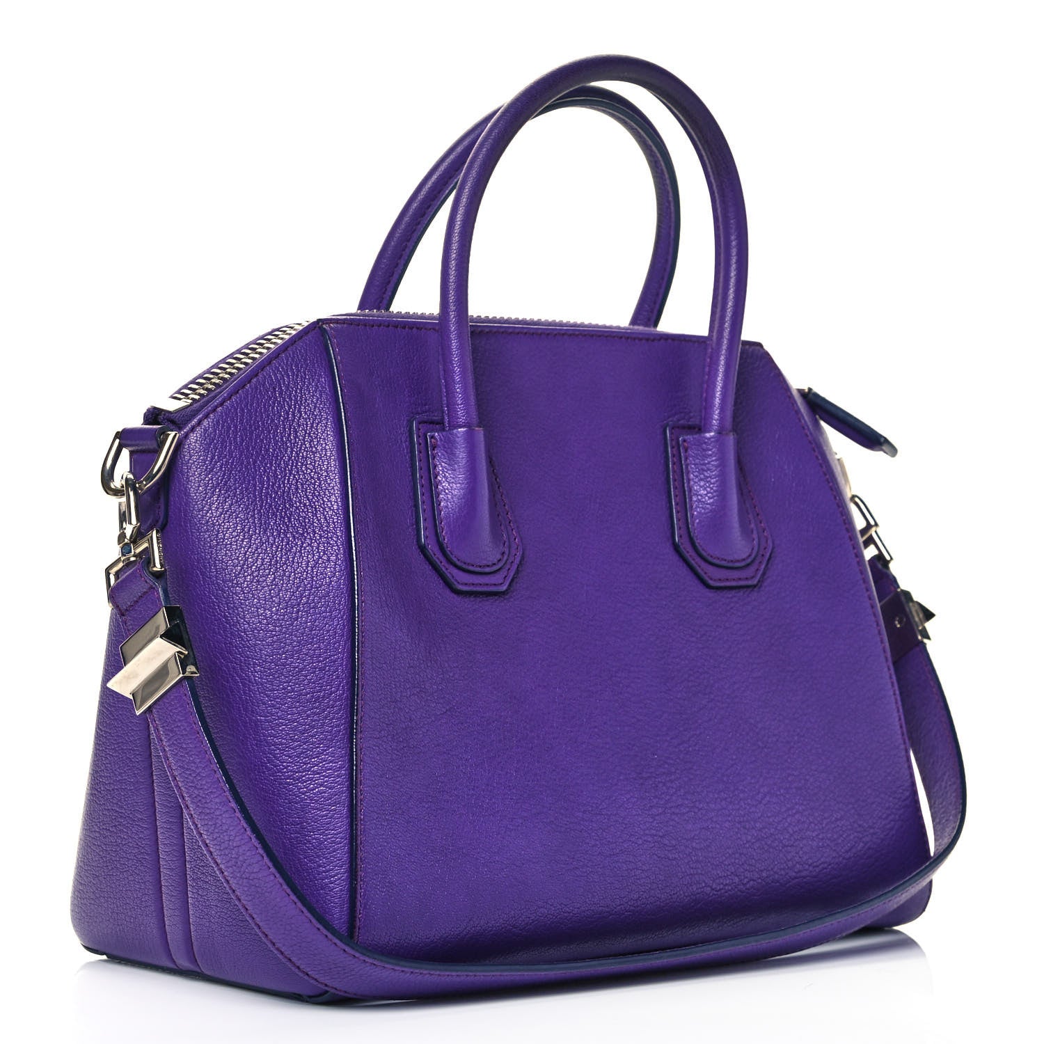 Givenchy Sugar Goatskin Small Antigona Violet 2 of 10