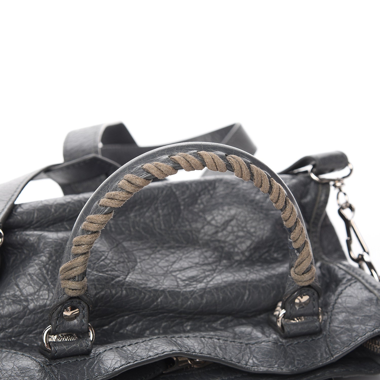 Balenciaga Agneau Giant 12 Silver Hardware Mini City Gris Tarmac 19 of 19