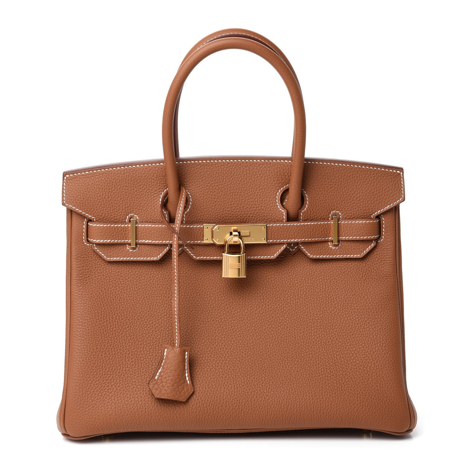 Hermes Togo Birkin 30 Gold 1 of 11