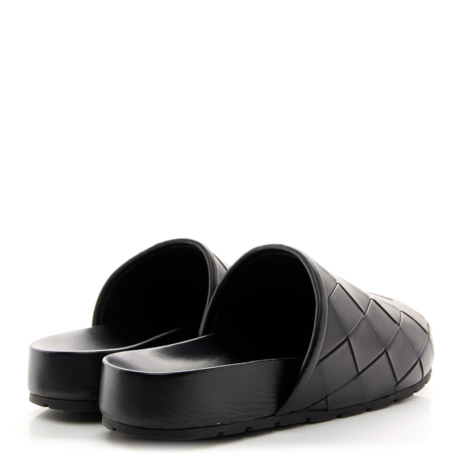 Bottega Veneta Nappa Intrecciato Reggie Mules 40 Black 4 of 8