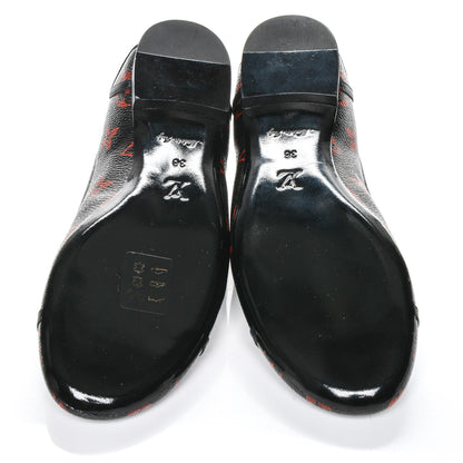 Louis Vuitton Monogram Infrarouge New Revival Ballerina Flats 36 Black 5 of 7