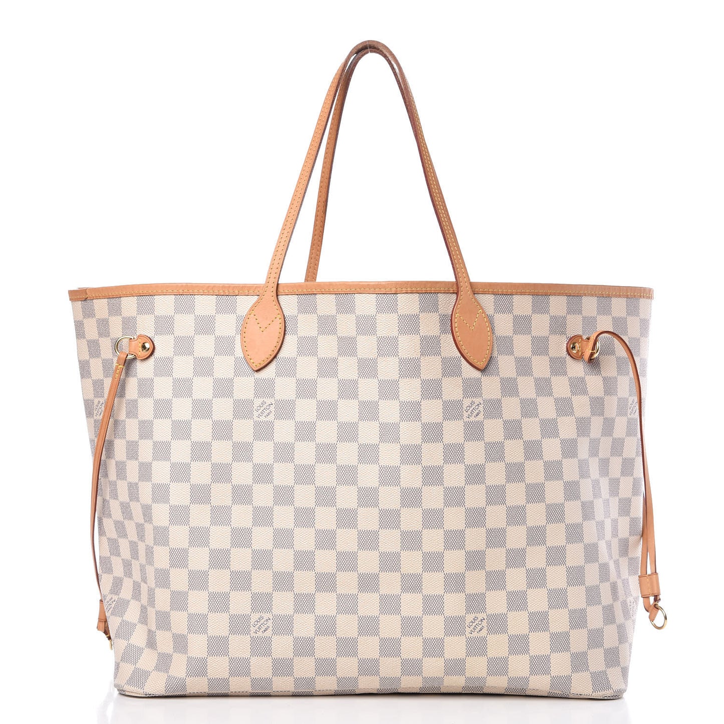 Damier Azur Neo Neverfull GM Rose Ballerine