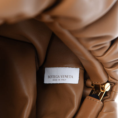 Bottega Veneta Calfskin The Pouch Chain Cammello 9 of 11