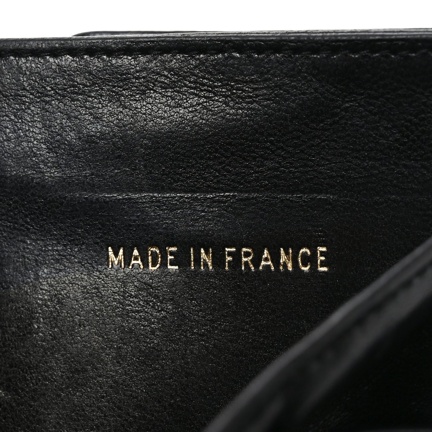 Lambskin Timeless CC Compact French Wallet Black