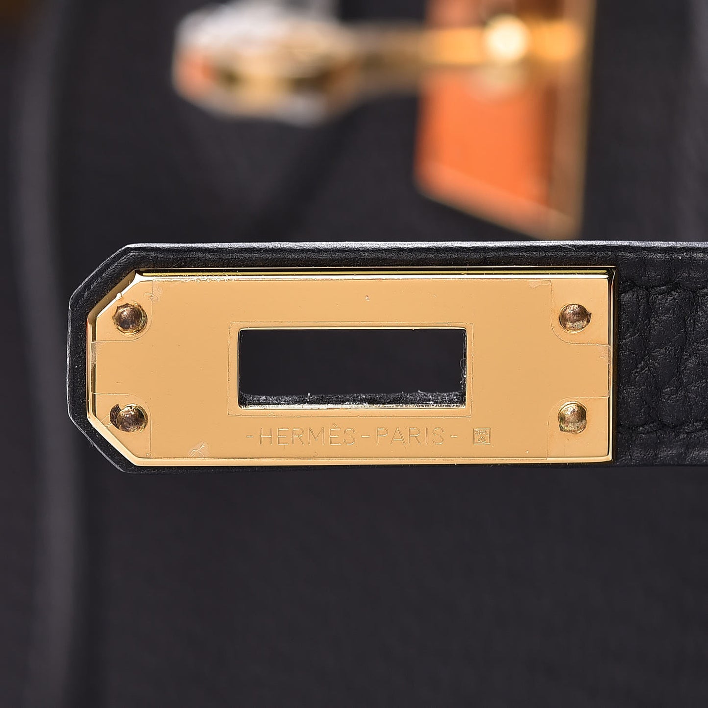 Togo Birkin 25 Black