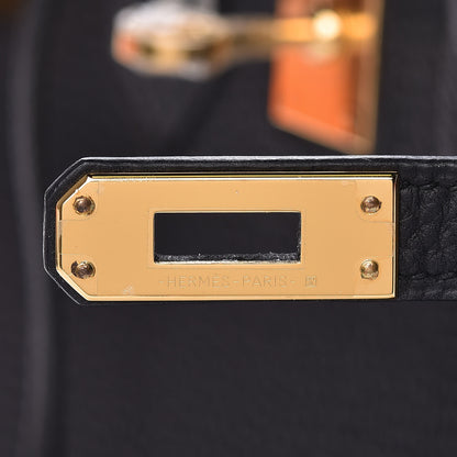 Hermes Togo Birkin 25 Black 7 of 29