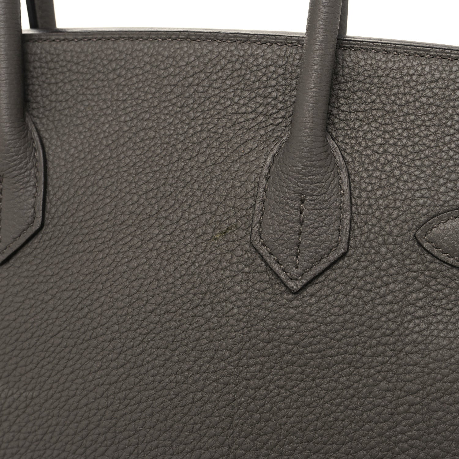 Hermes Togo Birkin 30 Etain 13 of 14