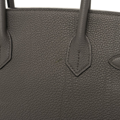 Hermes Togo Birkin 30 Etain 13 of 14