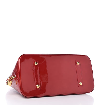 Louis Vuitton Vernis Alma GM Pomme D'Amour 4 of 9
