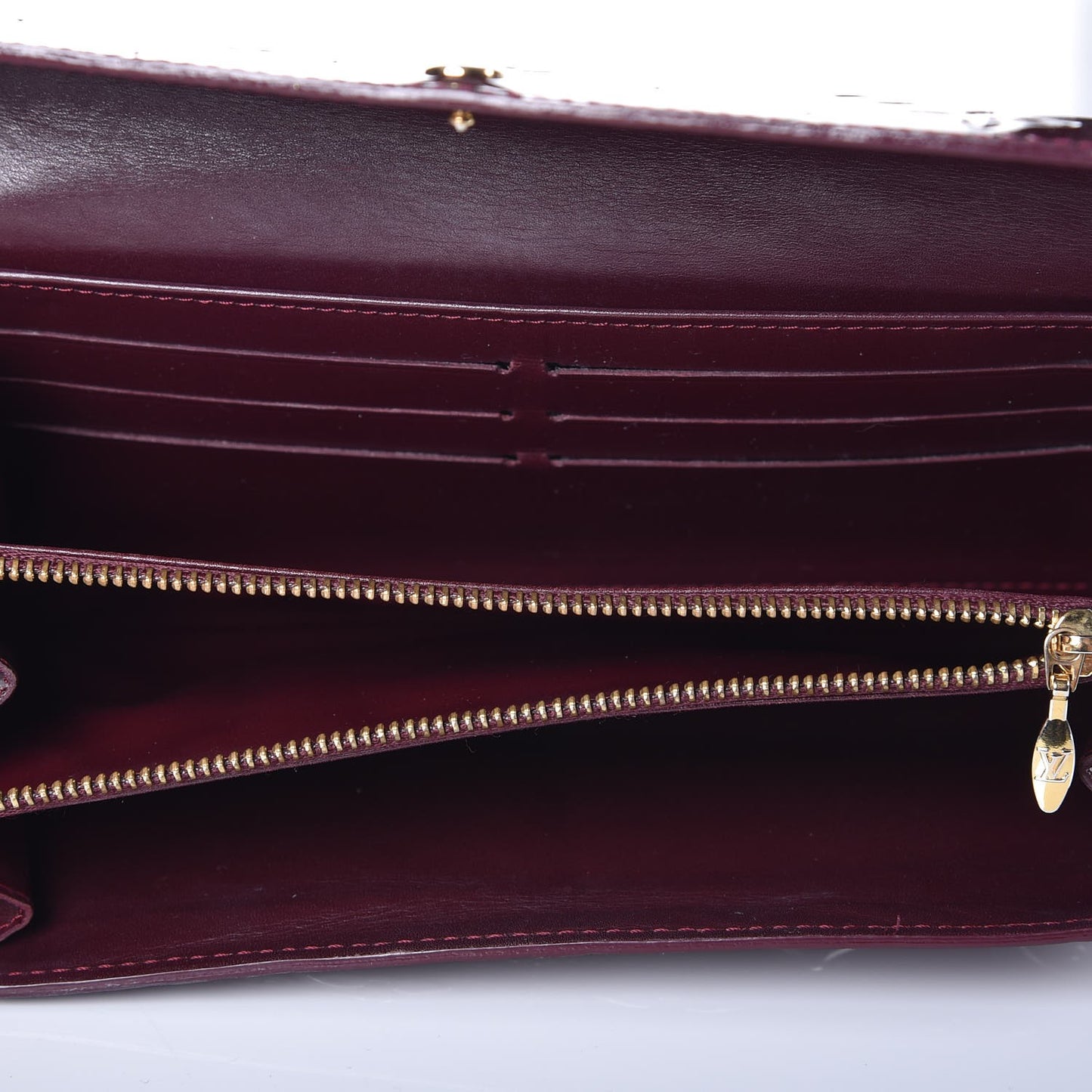 Vernis Sarah Wallet Rouge Fauviste