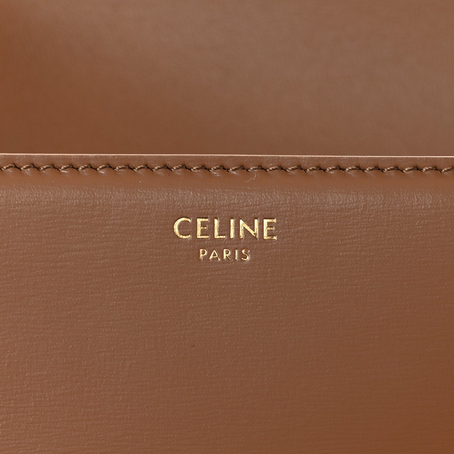 Shiny Calfskin Teen Triomphe Bronze