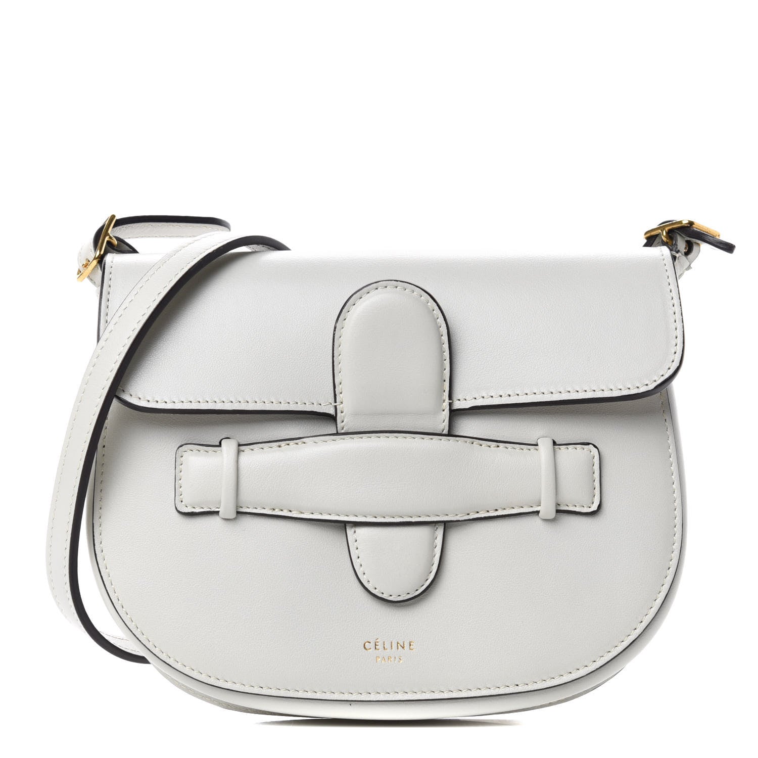 Celine Smooth Calfskin Mini Symmetrical Bag White 1 of 7