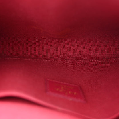 Louis Vuitton Monogram Pochette Felicie Chain Wallet Fuchsia 6 of 11