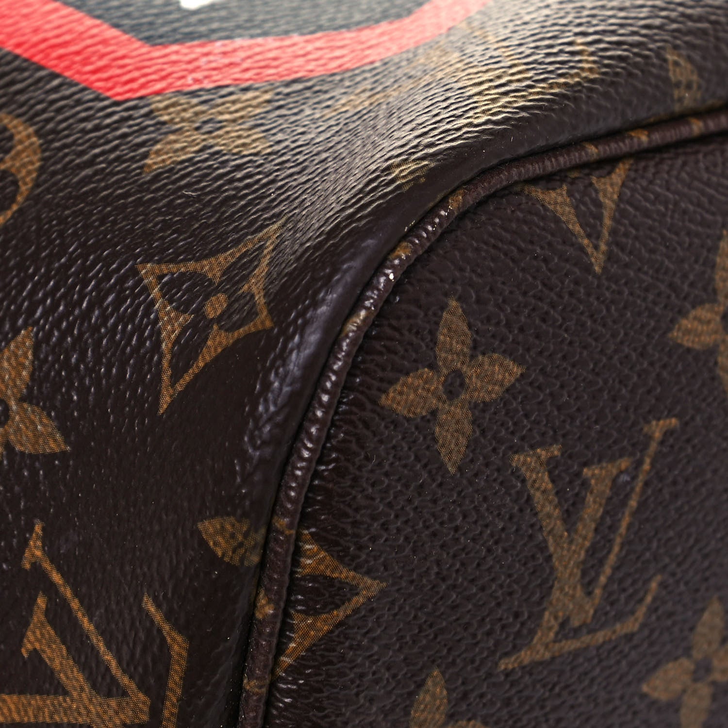 Louis Vuitton Monogram World Tour Neverfull MM 10 of 21
