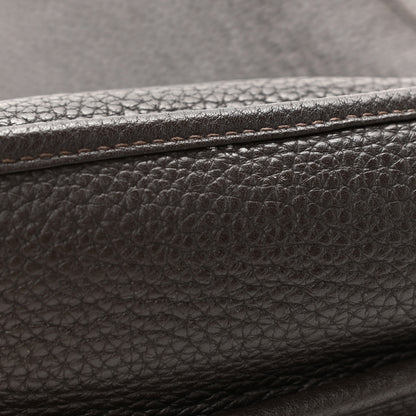 Hermes Taurillon Clemence Evelyne III PM Chocolate 10 of 11
