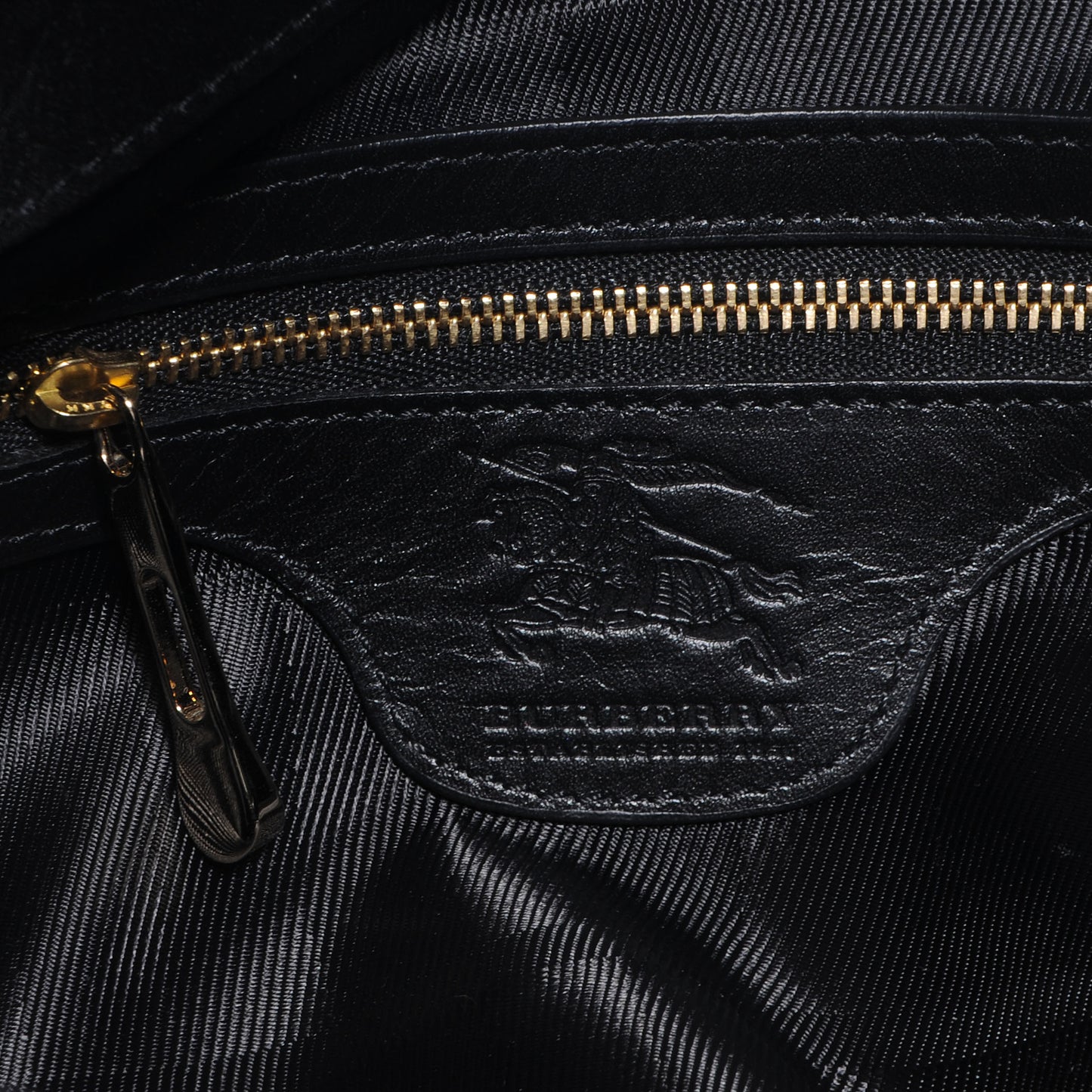 Leather Quilted Satchel Black