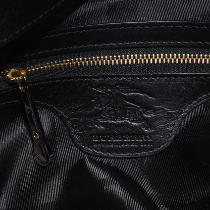 Burberry Leather Quilted Satchel Black 7 of 9