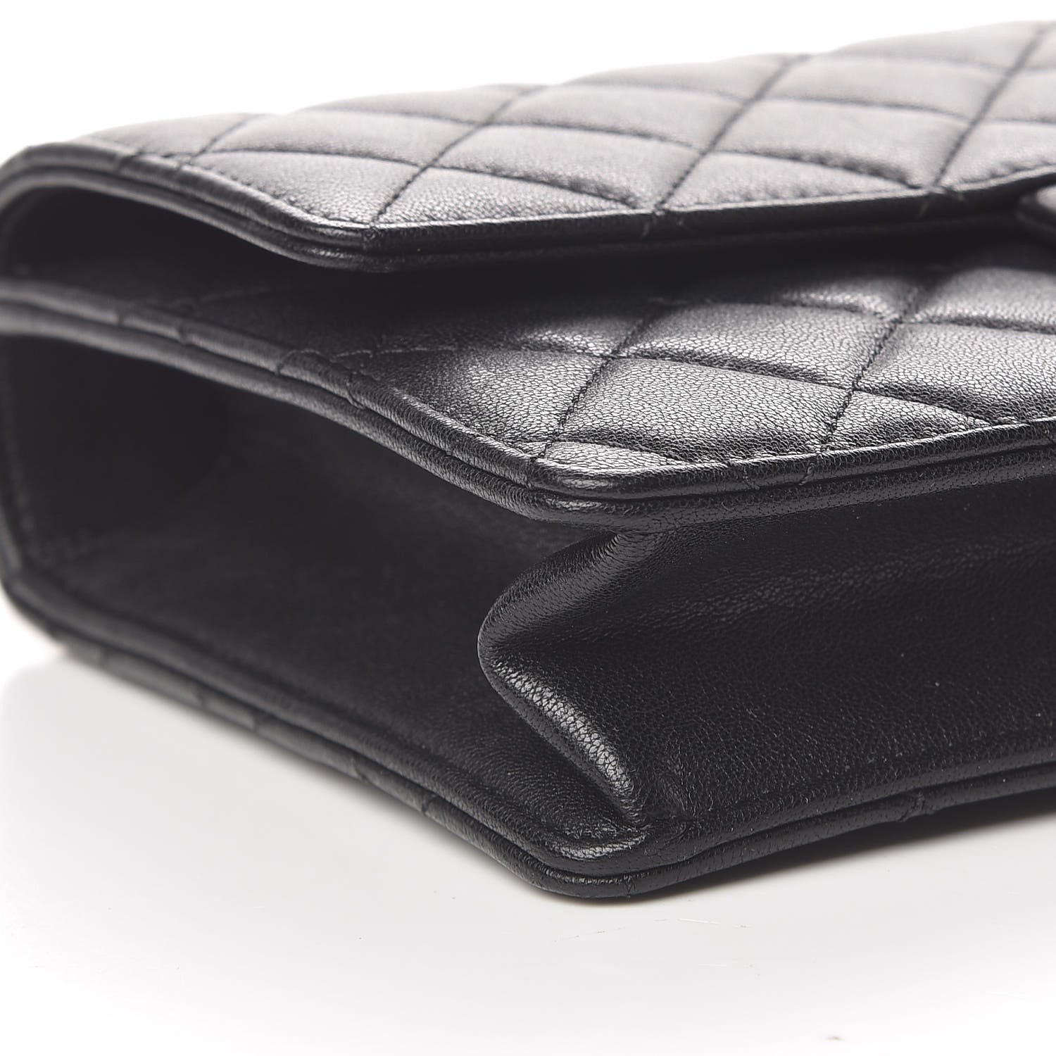 Chanel Lambskin Quilted Small Chic Pearls Flap Black 9 of 11