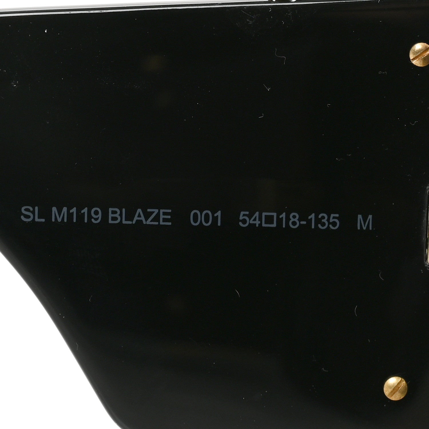 Saint Laurent Acetate Blaze Sunglasses SL M119 Black 6 of 7