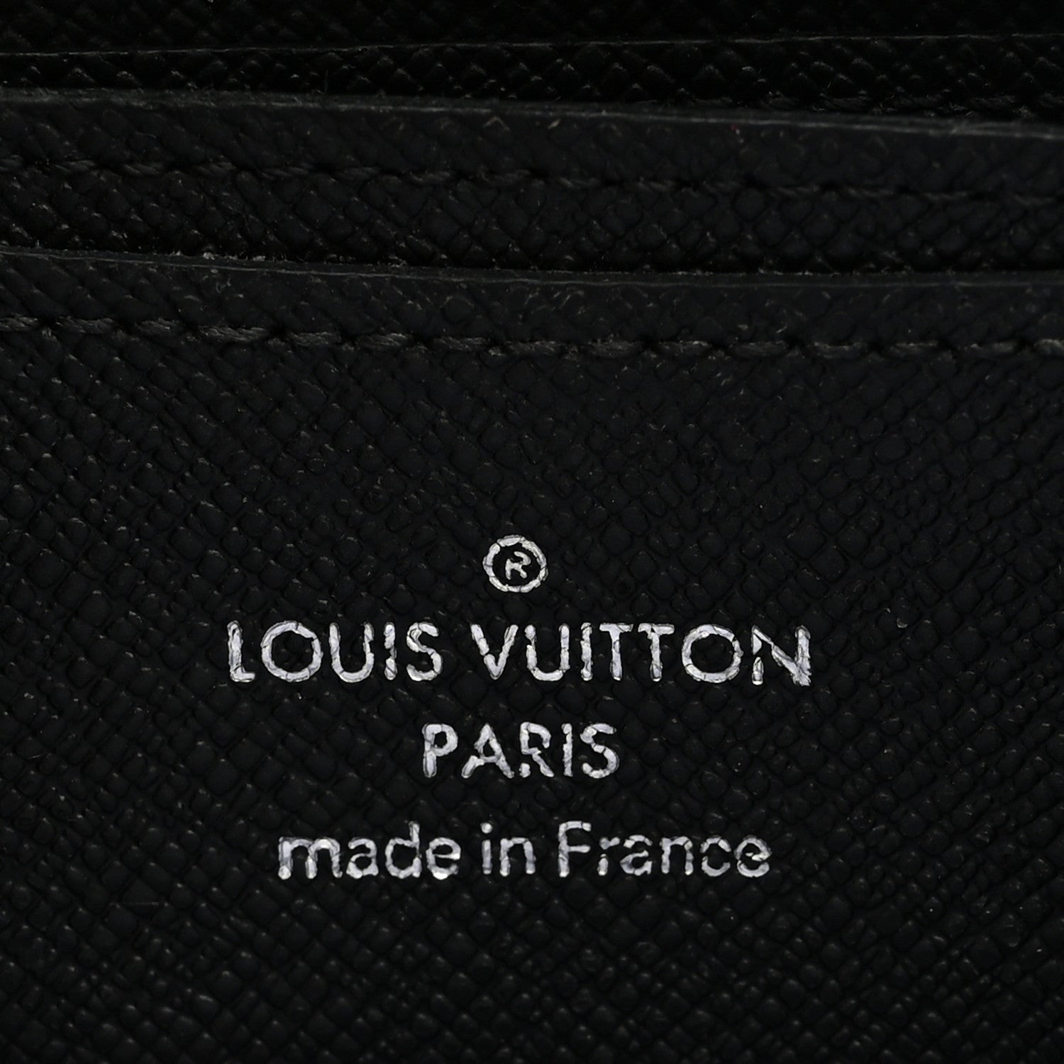 Louis Vuitton Taiga Zippy Coin Purse Vertical Black 5 of 8
