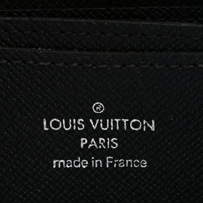 Louis Vuitton Taiga Zippy Coin Purse Vertical Black 5 of 8