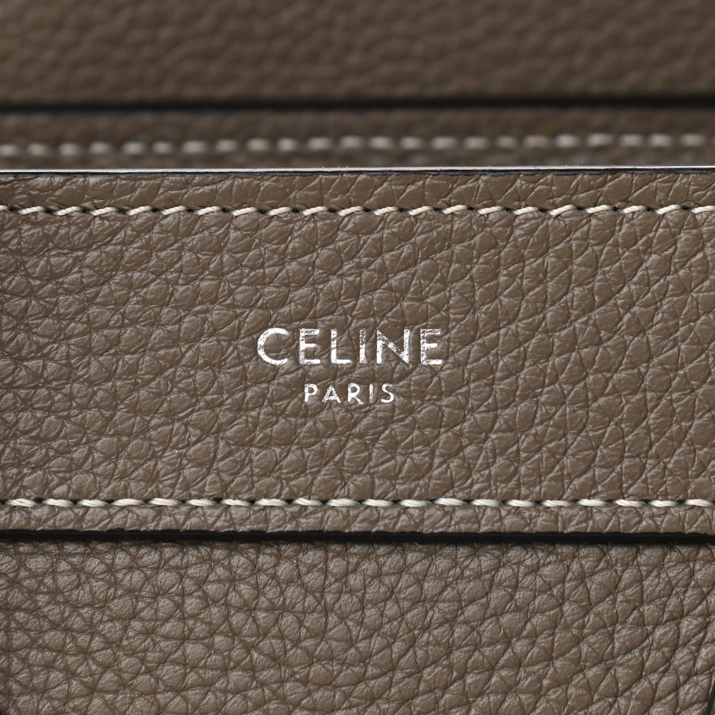Drummed Calfskin Nano Luggage Souris