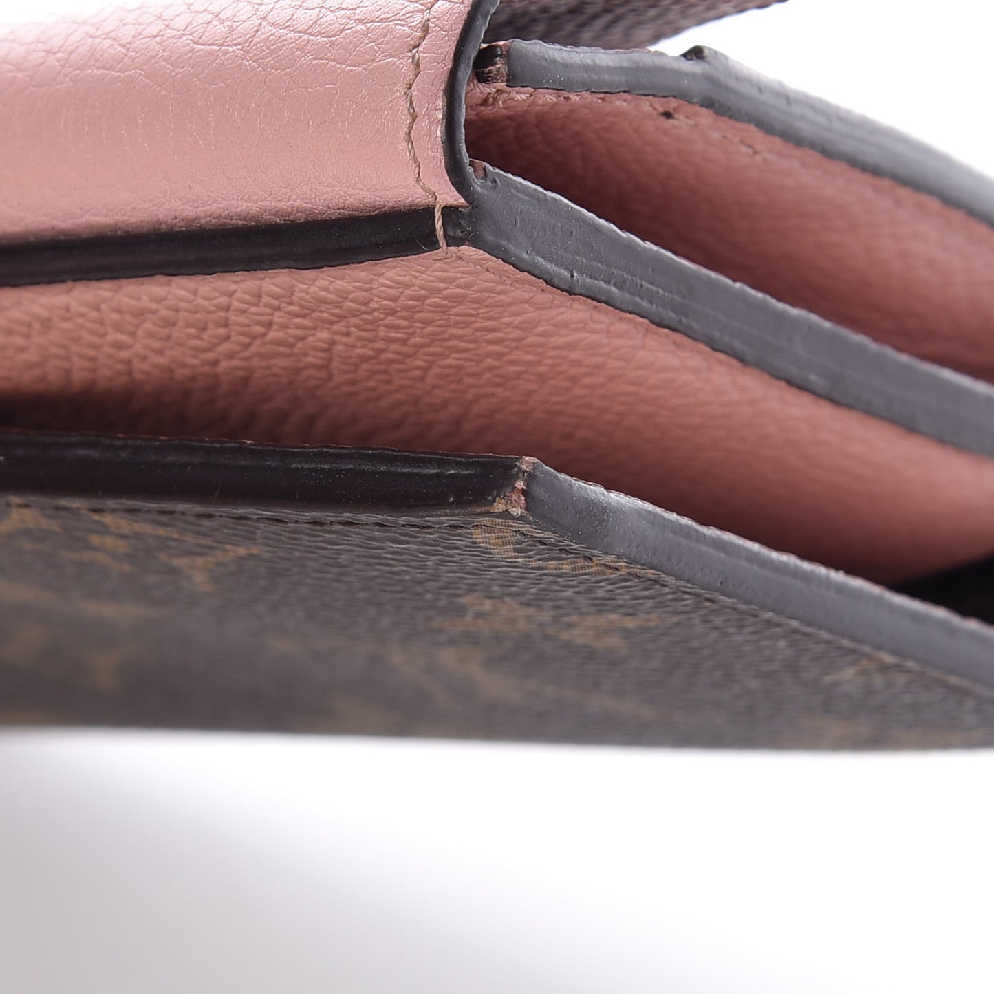 Monogram Pallas Compact Wallet Rose Poudre