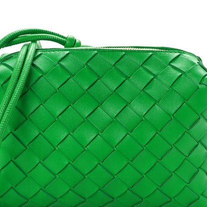 Bottega Veneta Nappa Intrecciato Mini Loop Camera Bag Parakeet 7 of 9