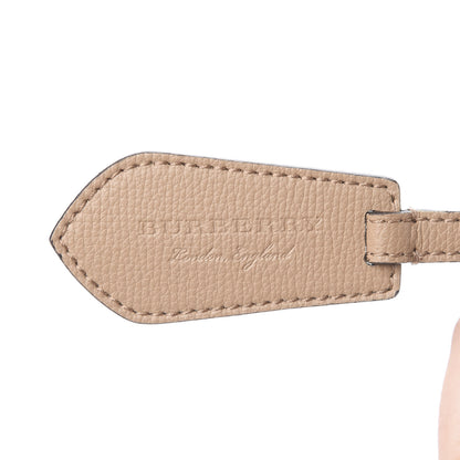 Burberry Calfskin Small Lorne Bucket Crossbody Camel 6 of 12