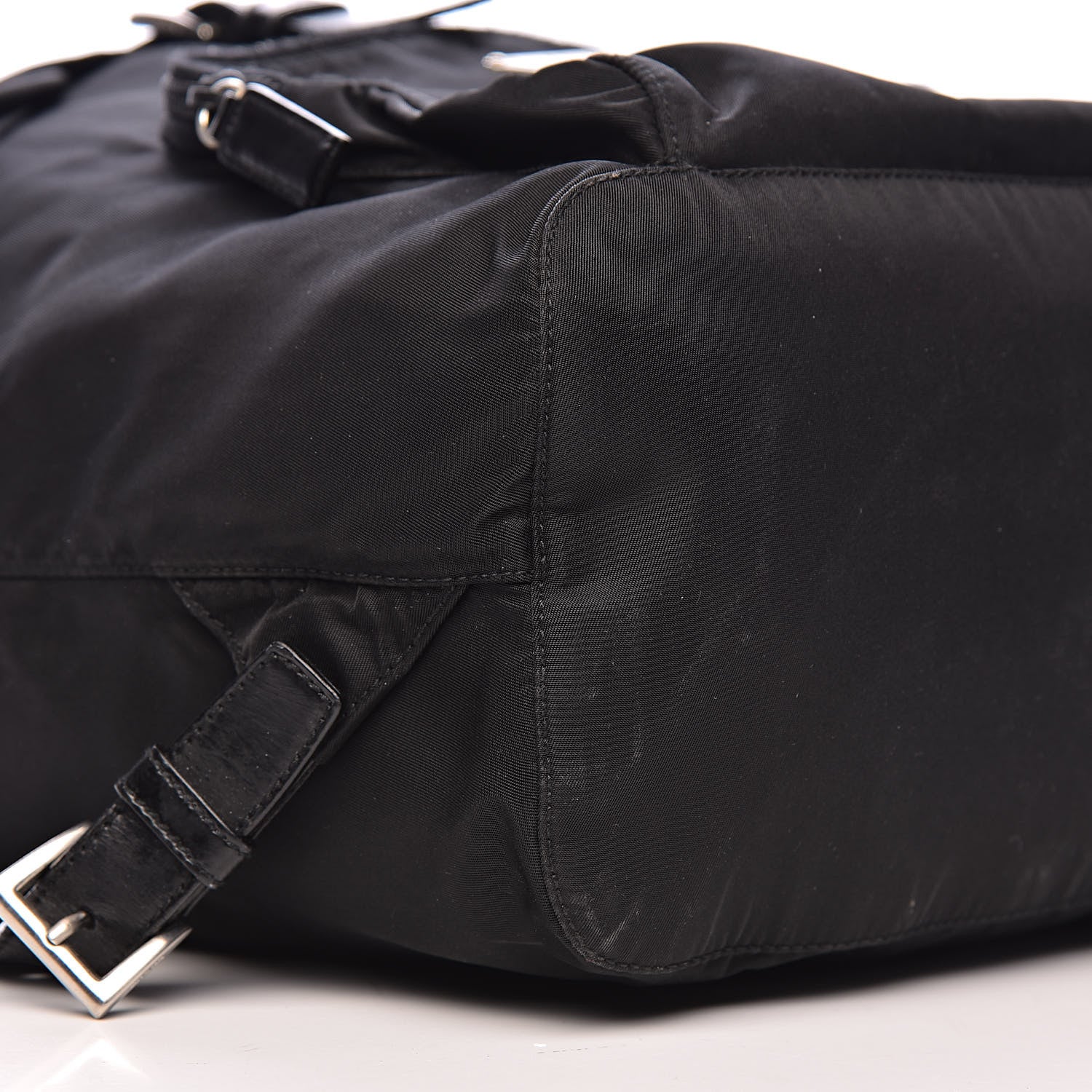 Prada Nylon Vela Medium Backpack Black 13 of 18