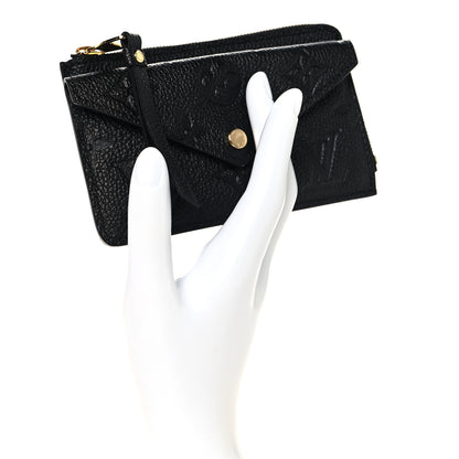 Louis Vuitton Empreinte Recto Verso Card Holder Black 2 of 8