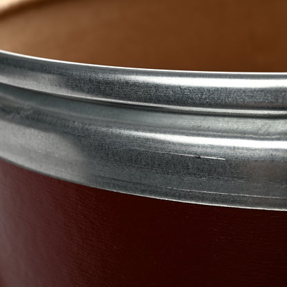 Hermes Kraft Paper Metal Canvas Saddle Box Rouge H 14 of 16