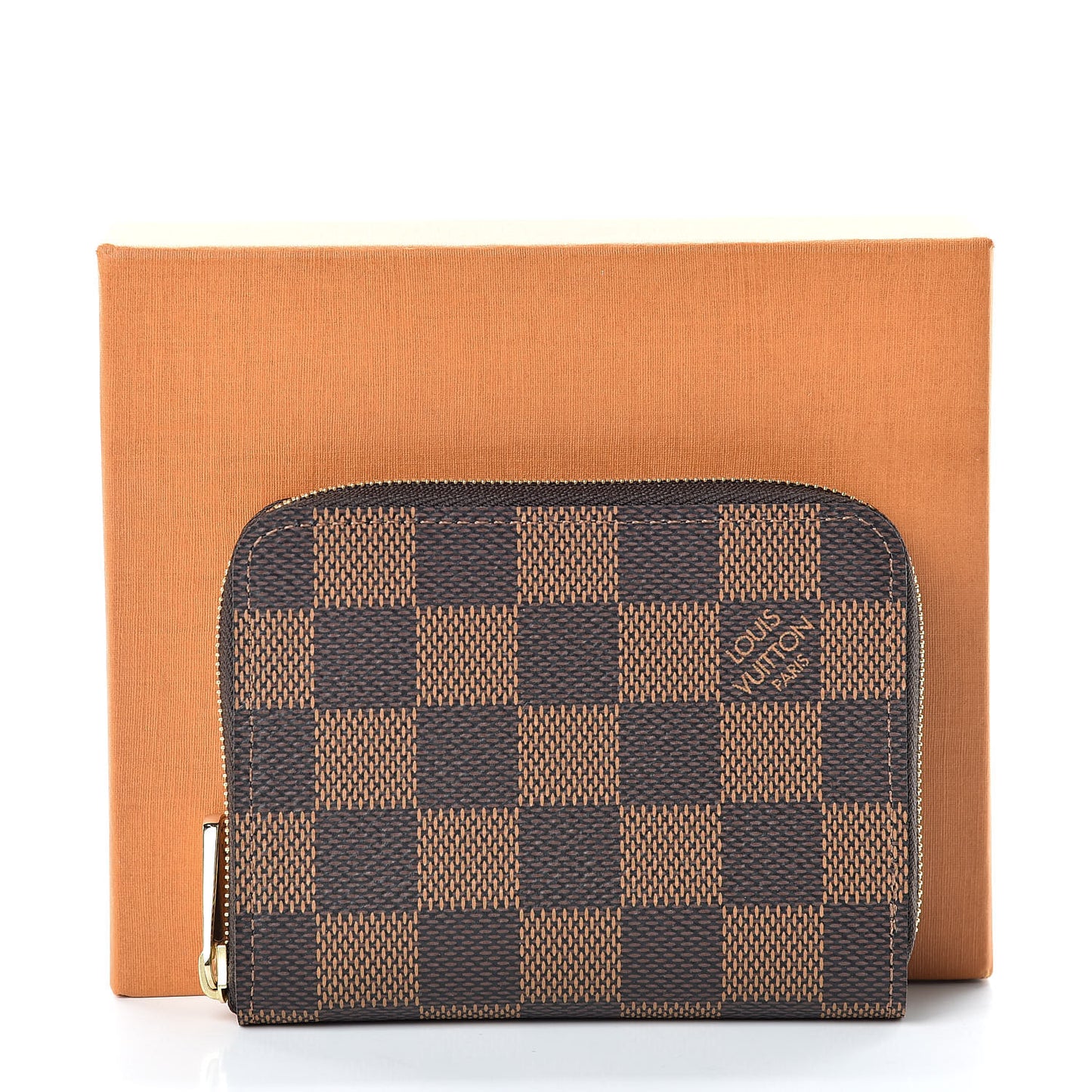 Damier Ebene Zippy Coin Purse