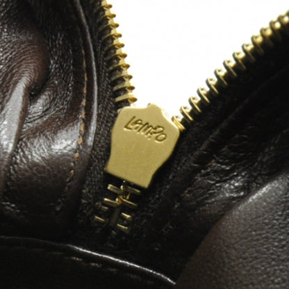 Chanel Suede Square Stitched Shoulder Bag Brown 10 of 12