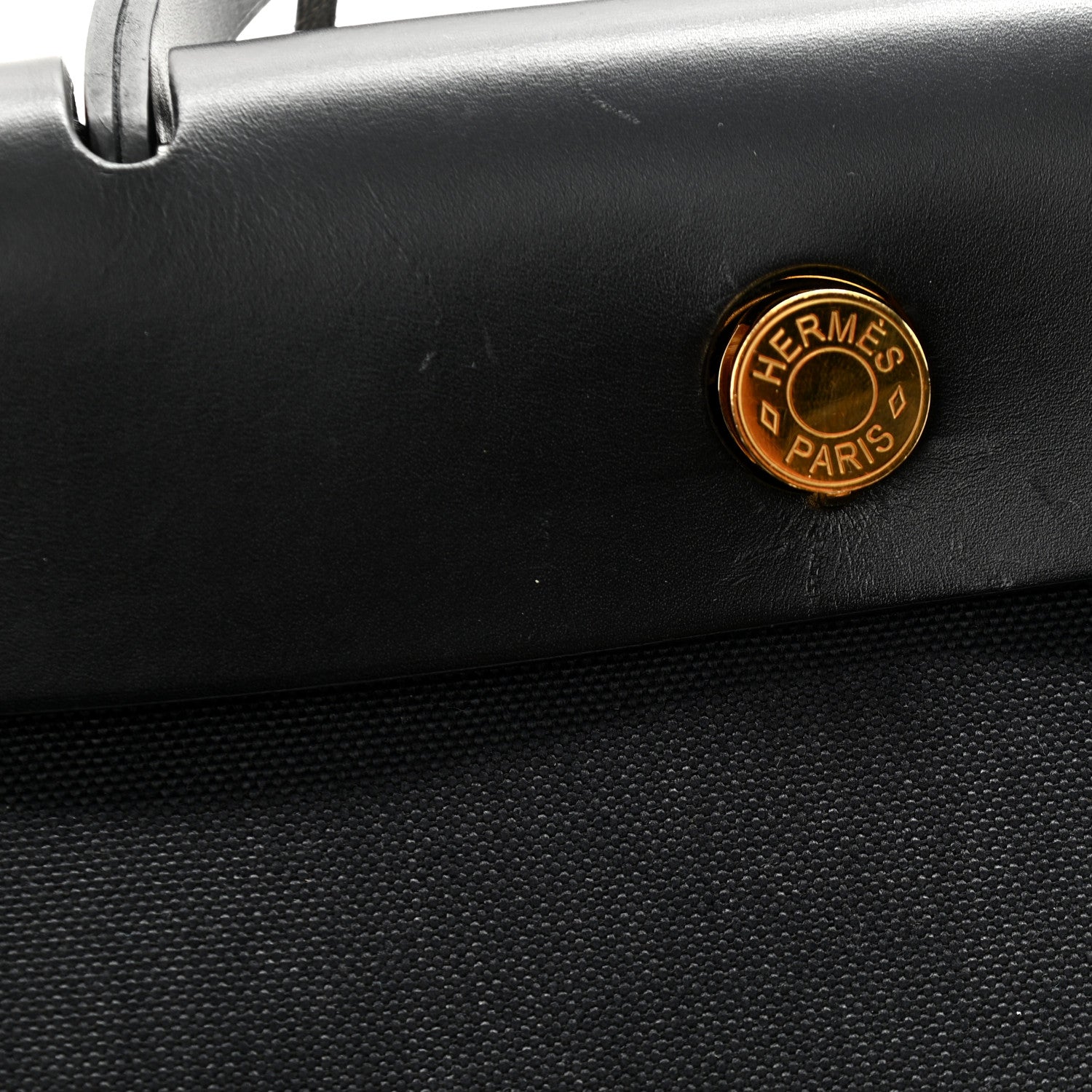 Hermes Toile Herbag Zip PM 31 Black 12 of 13