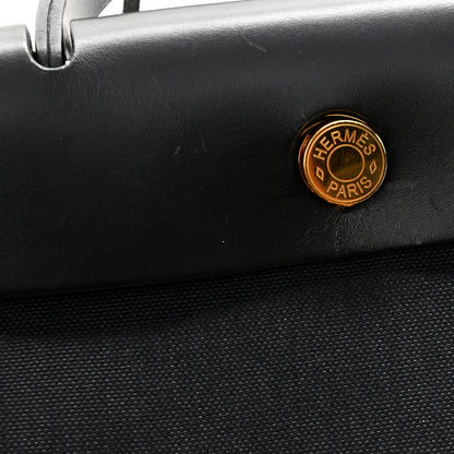 Hermes Toile Herbag Zip PM 31 Black 12 of 13