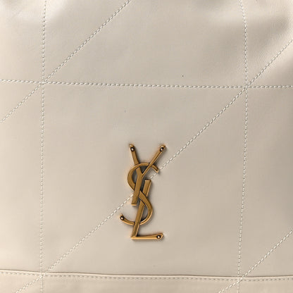 Saint Laurent Lambskin Matelasse Monogram Medium Jamie 4.3 Pochon Crema Soft 8 of 11