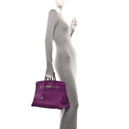 Hermes Togo Birkin 35 Anemone 2 of 10