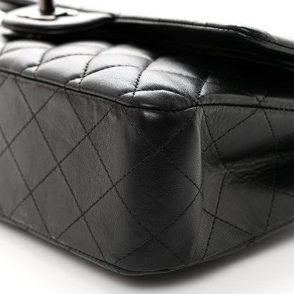 Chanel Lambskin Quilted Medium Double Flap So Black 10 of 10