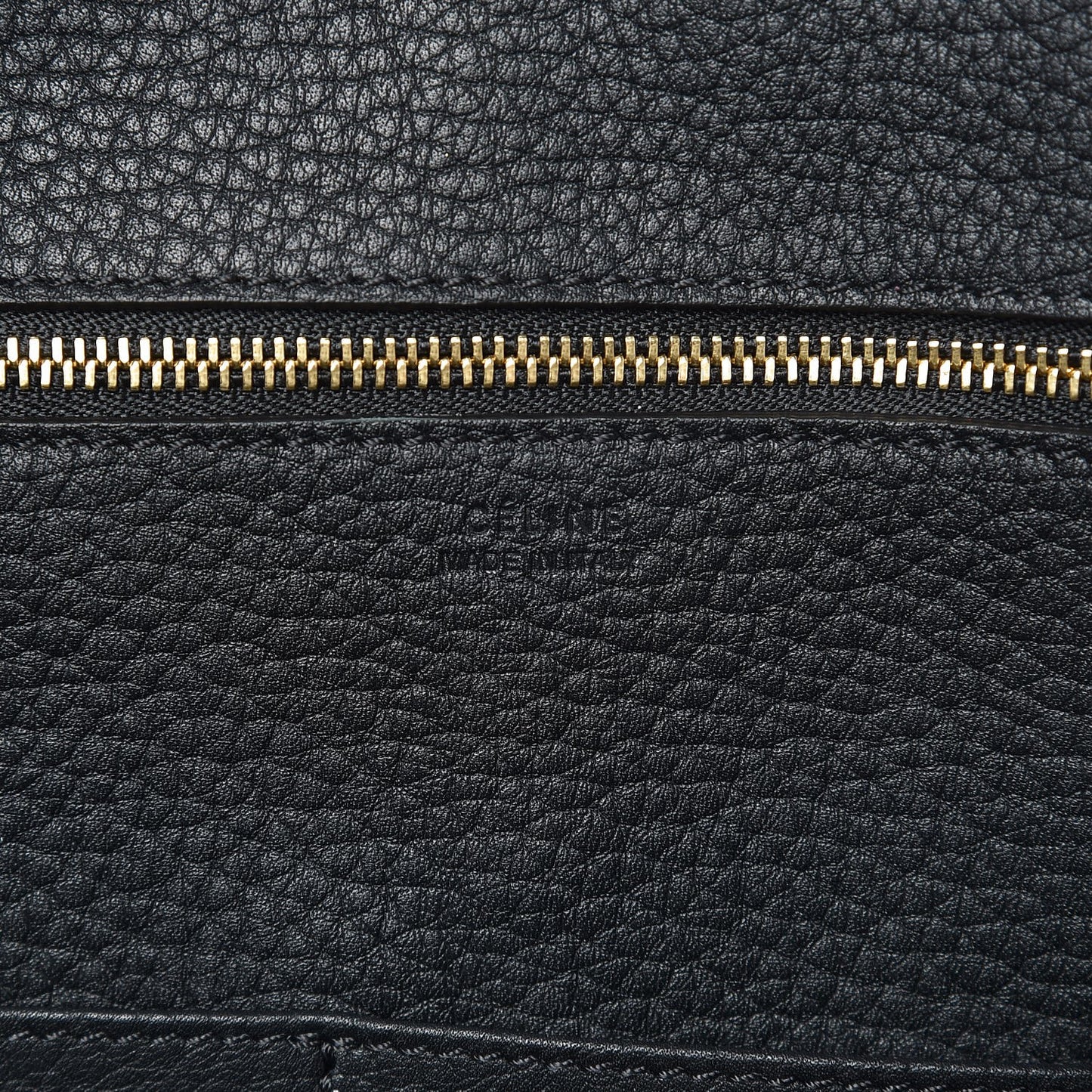 Crisped Calfskin Mini Tie Knot Tote Black